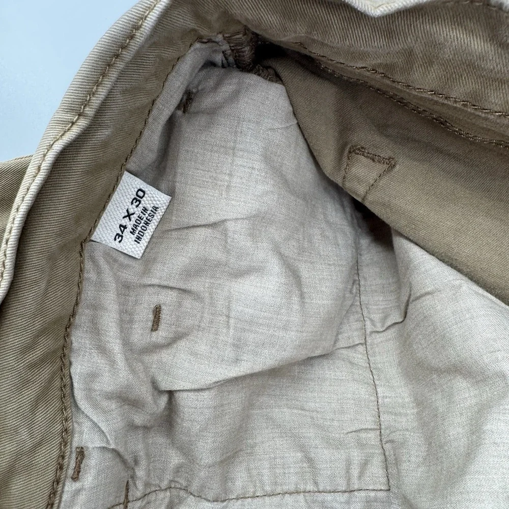 2‎ Pack Flint Tinder Chino Pants Mens Sz 34x30 Slim Fit Beige And Gray Huckberry
